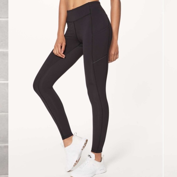 *Lululemon* Black, Speed Up Tight 28” - Picture 1 of 3